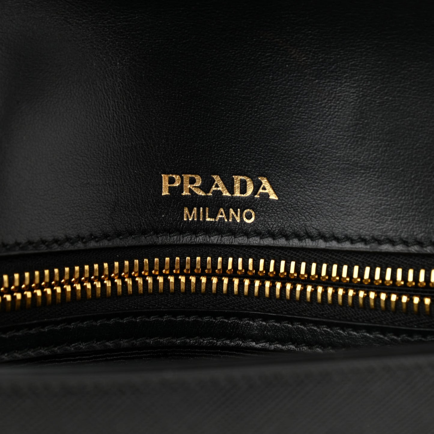 Saffiano Flap Shoulder Bag Black
