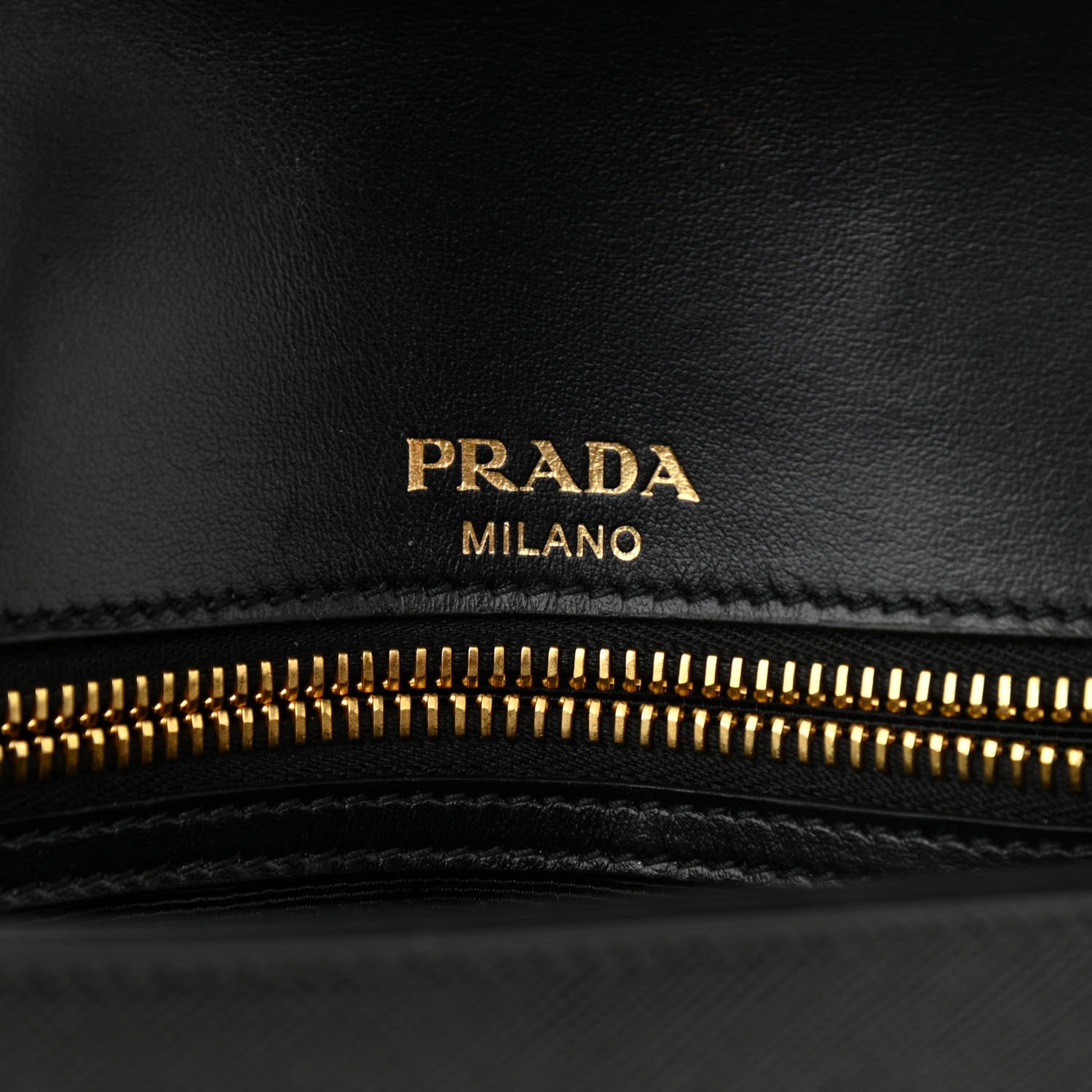Prada Saffiano Flap Shoulder Bag Black 8 of 10
