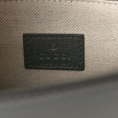 Gucci Azalea Calfskin Web Horsebit 1955 Shoulder Bag Graphite Grey 6 of 10