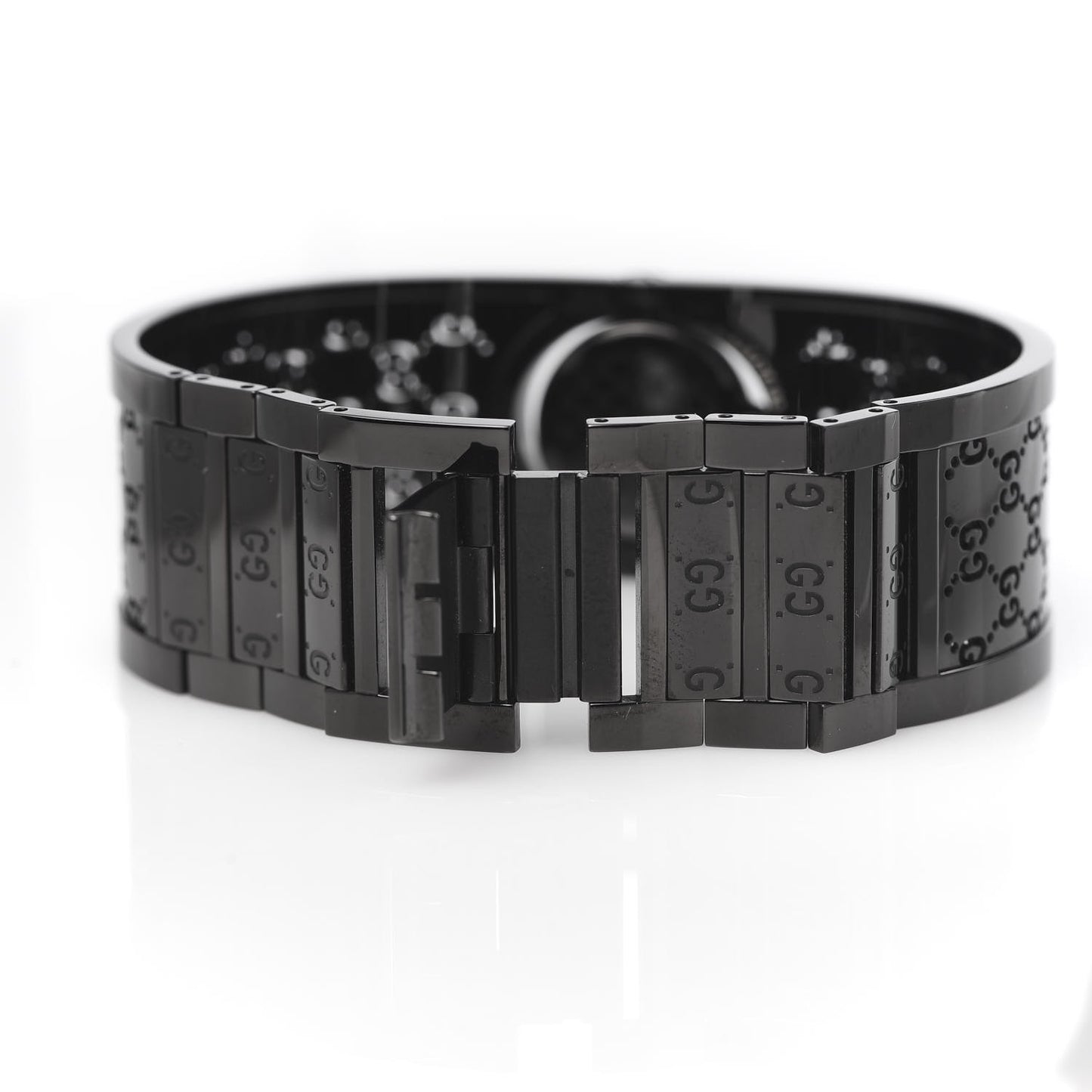 PVD Stainless Steel 23mm Twirl Quartz Watch Black