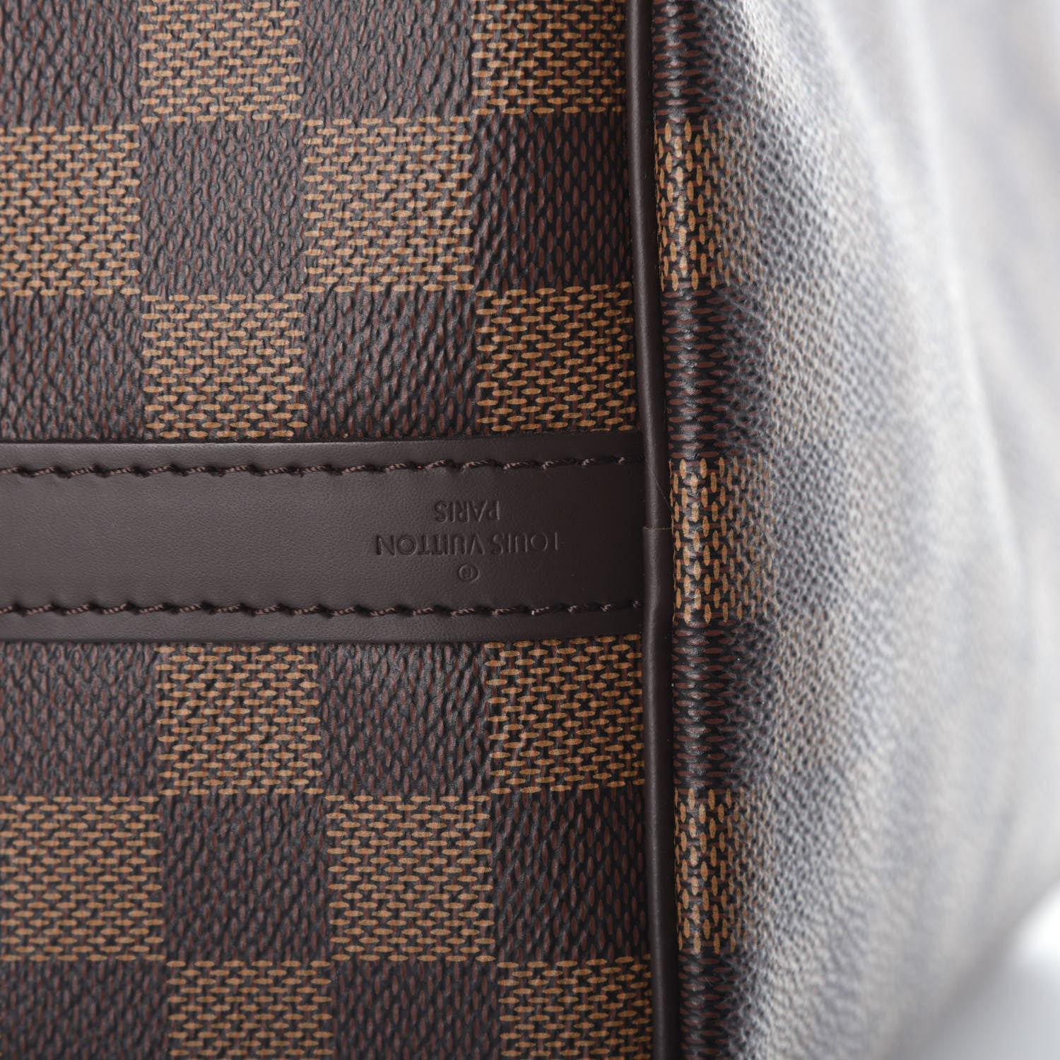 Louis Vuitton Damier Ebene Speedy Bandouliere 30 9 of 9