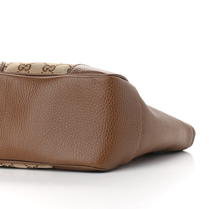 Gucci Monogram Small Bree Tote Beige Tabacco 10 of 10