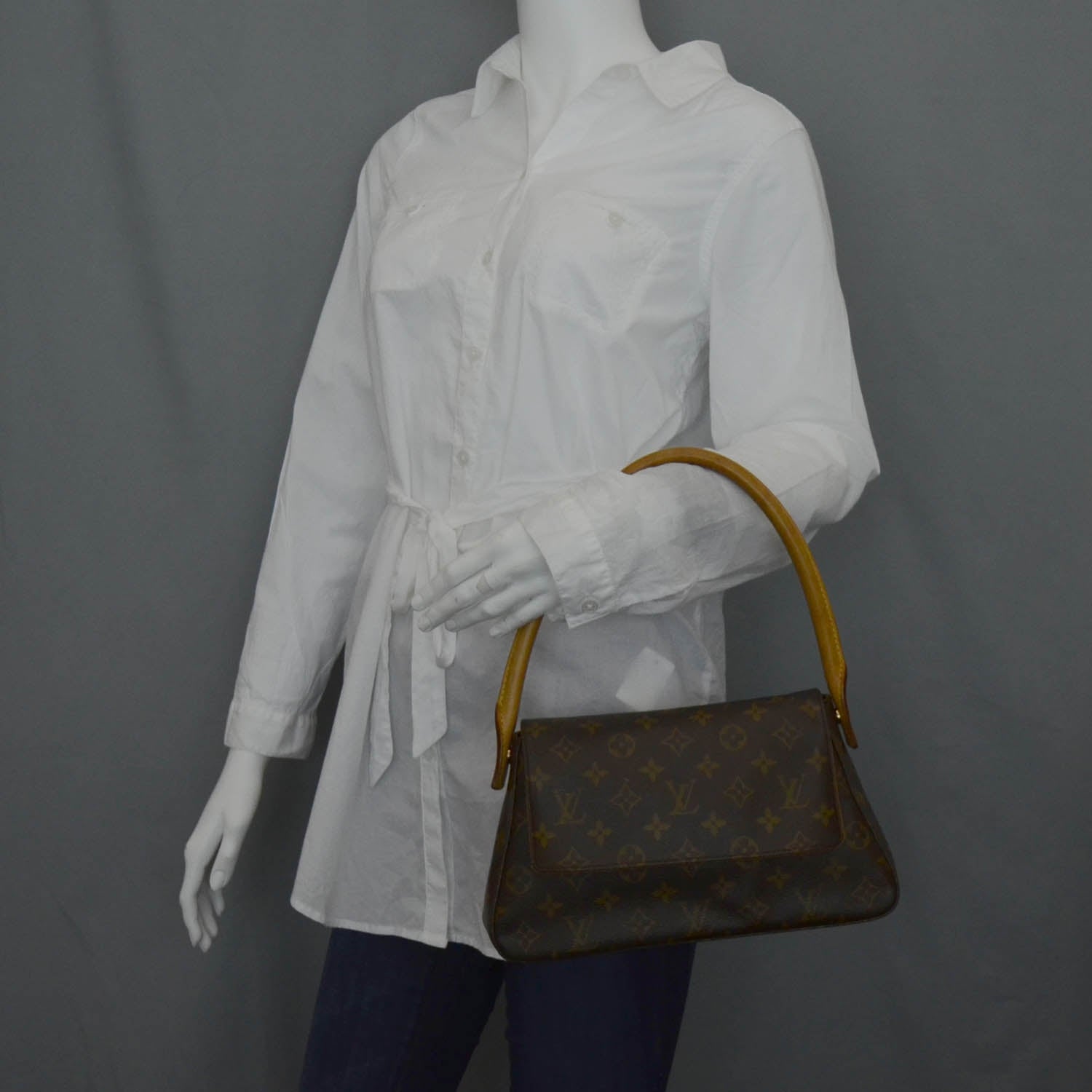 Louis Vuitton Monogram Mini Looping 2 of 11