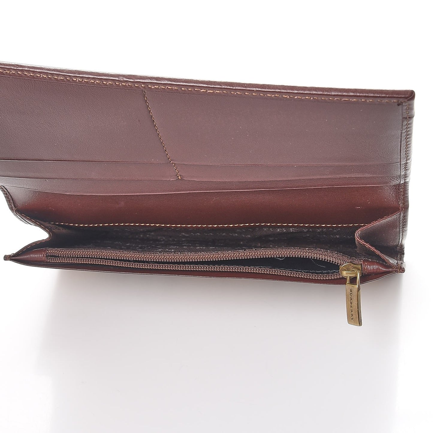 Haymarket Check Continental Wallet Brown