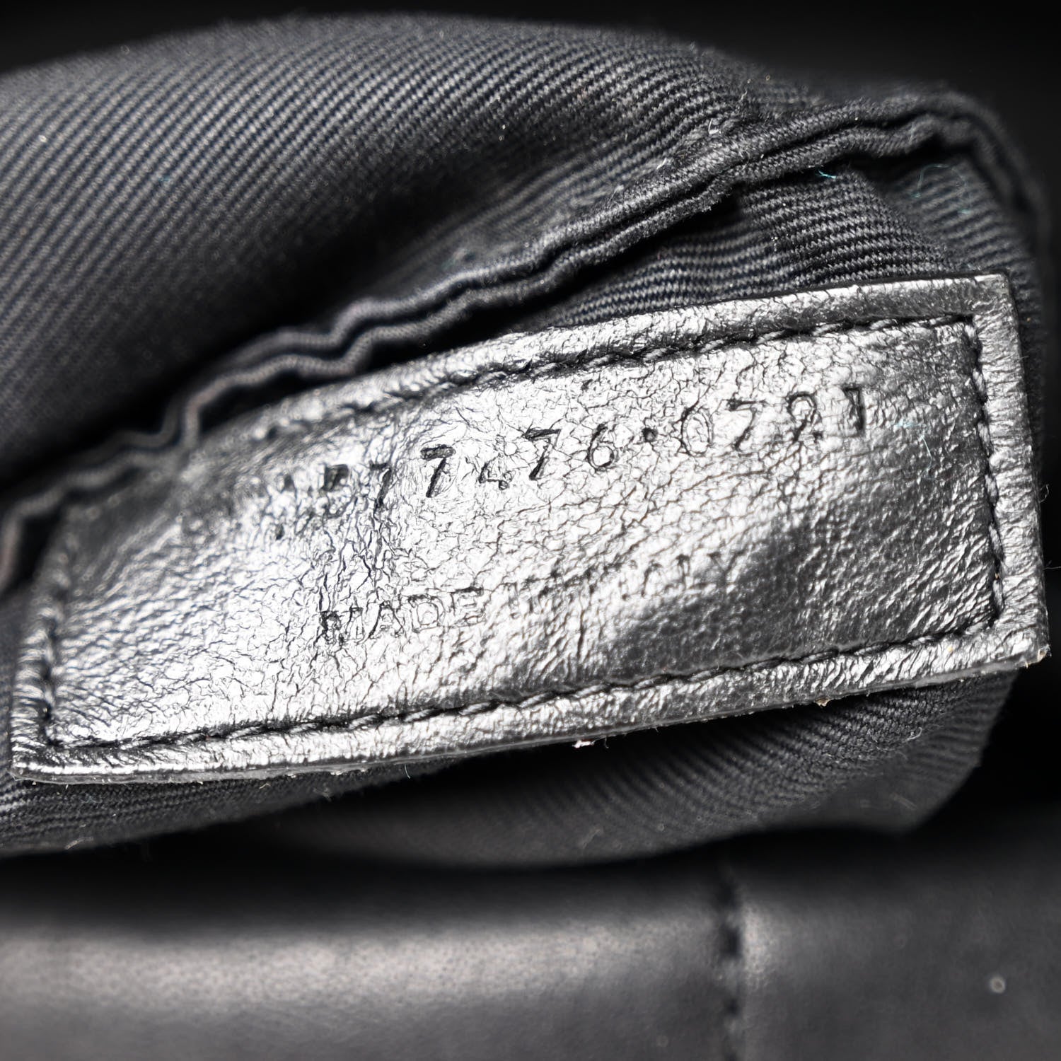 Saint Laurent Lambskin Quilted Small Loulou Puffer Monogram Chain Satchel Black 7 of 12