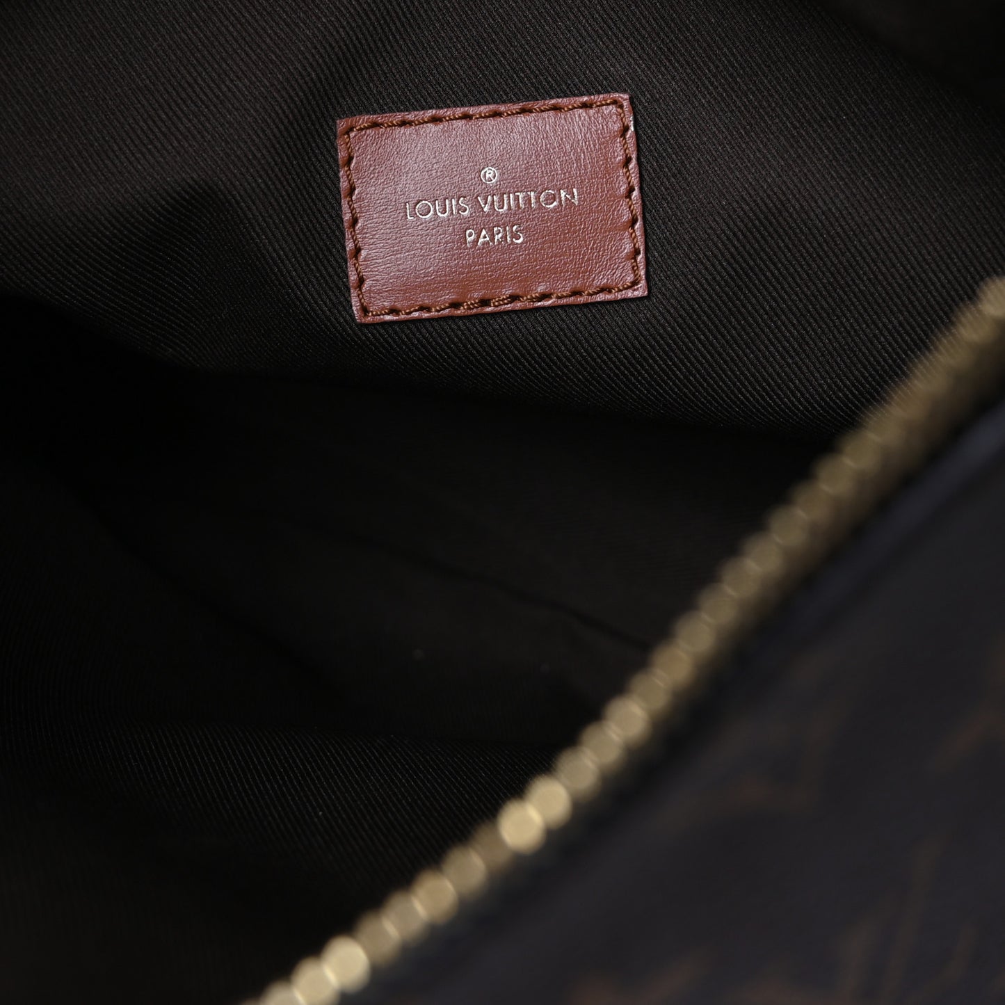 Reverse Monogram Loop Hobo