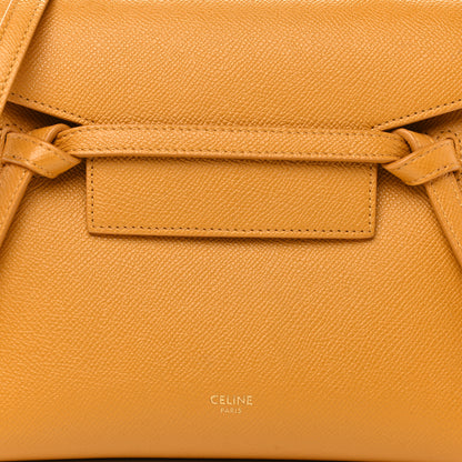 Celine Grained Calfskin Nano Belt Bag Calendula 6 of 11