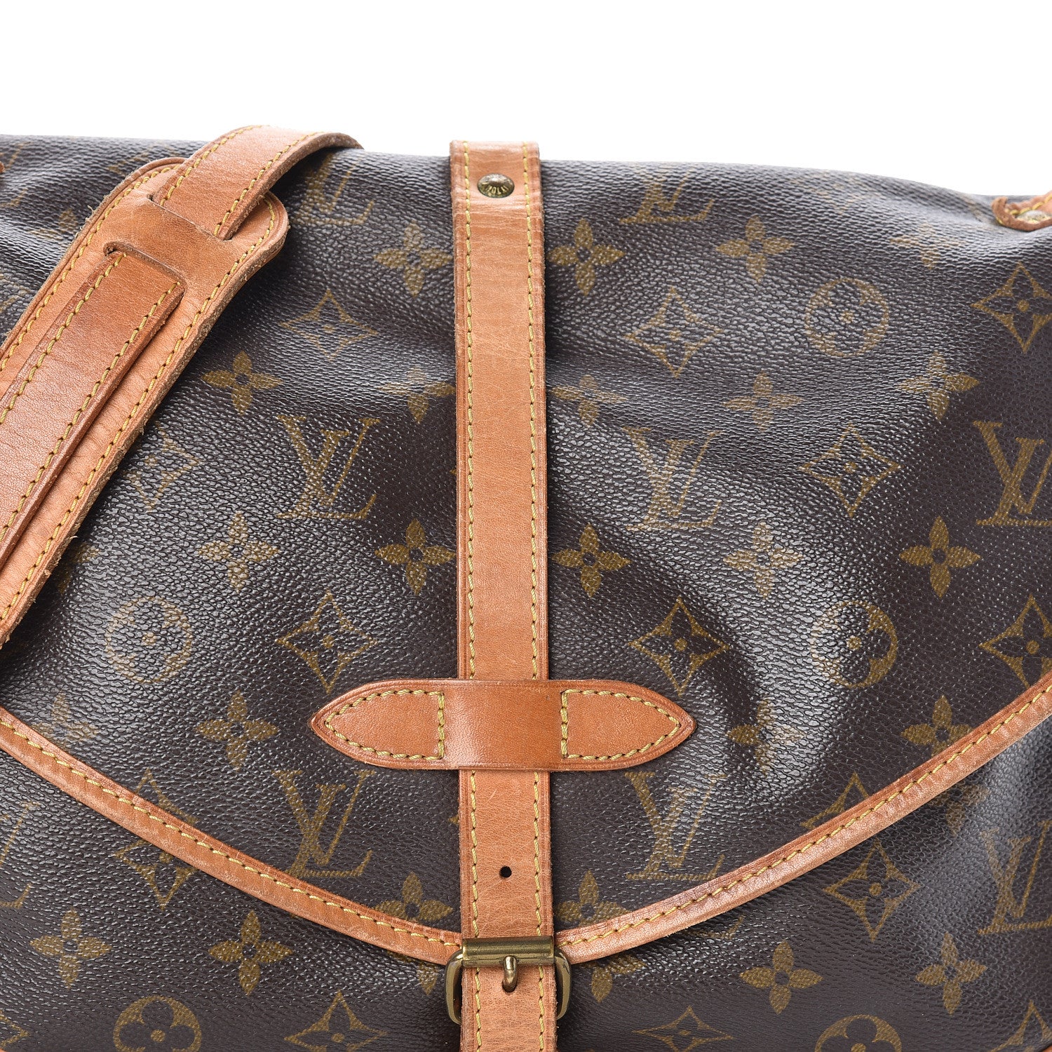 Louis Vuitton Monogram Saumur 30 8 of 10