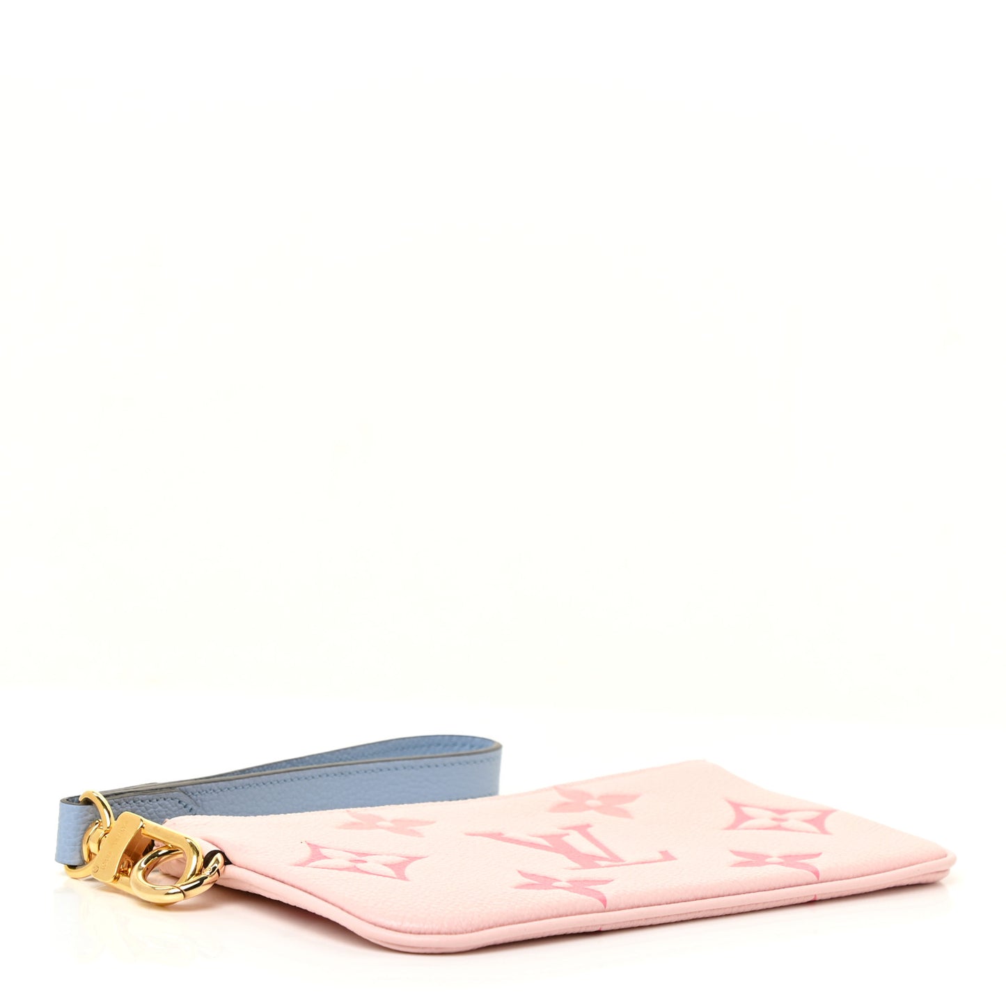 Empreinte Monogram Giant By The Pool Trio Pouch Rosebud Summer Blue Cream Saffron
