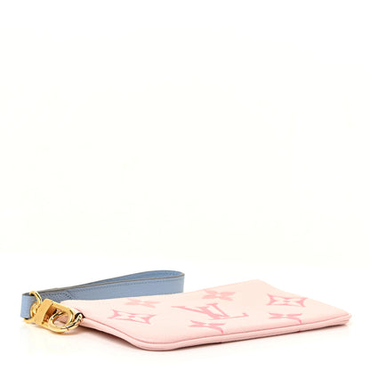 Louis Vuitton Empreinte Monogram Giant By The Pool Trio Pouch Rosebud Summer Blue Cream Saffron 4 of 8