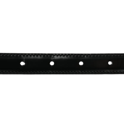 Celine Box Calfskin Medium 25mm Triomphe Belt 80 32 Black 3 of 8