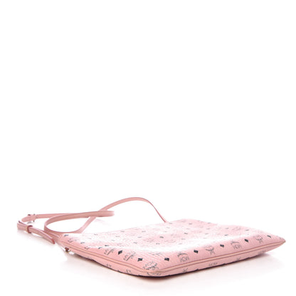 MCM Visetos Medium Crossbody Pouch Light Pink 4 of 11
