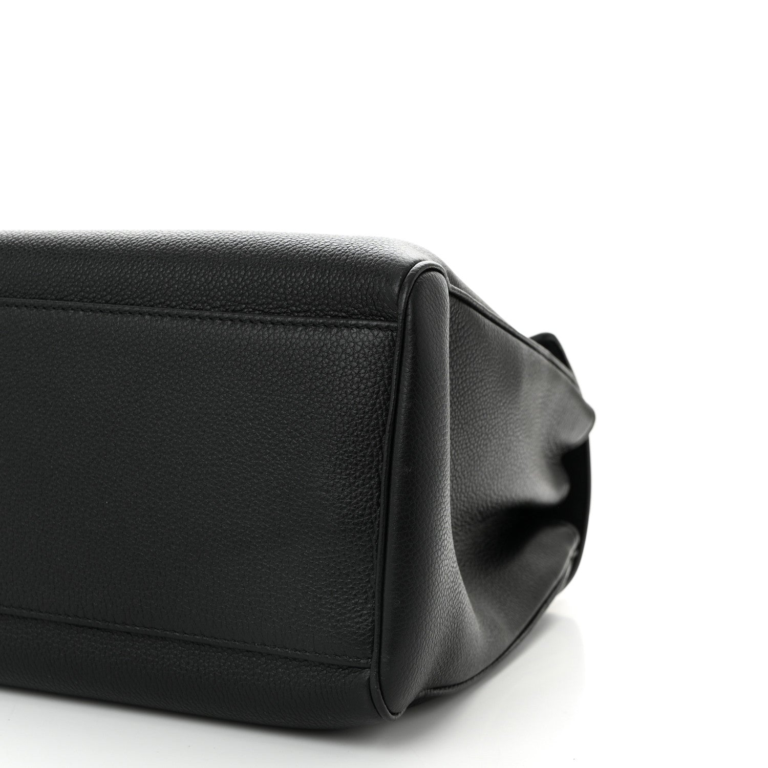 Celine Supple Grained Calfskin Medium Soft 16 Bag Black 9 of 9