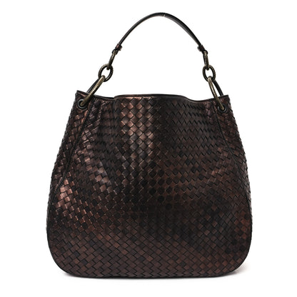 Bottega Veneta Nappa Intrecciato Small Loop Dark Bronze 1 of 11