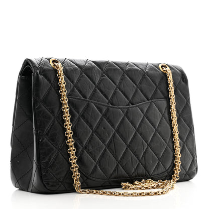 Chanel Aged Calfskin Quilted 2.55 Reissue 227 Flap Black 3 of 11