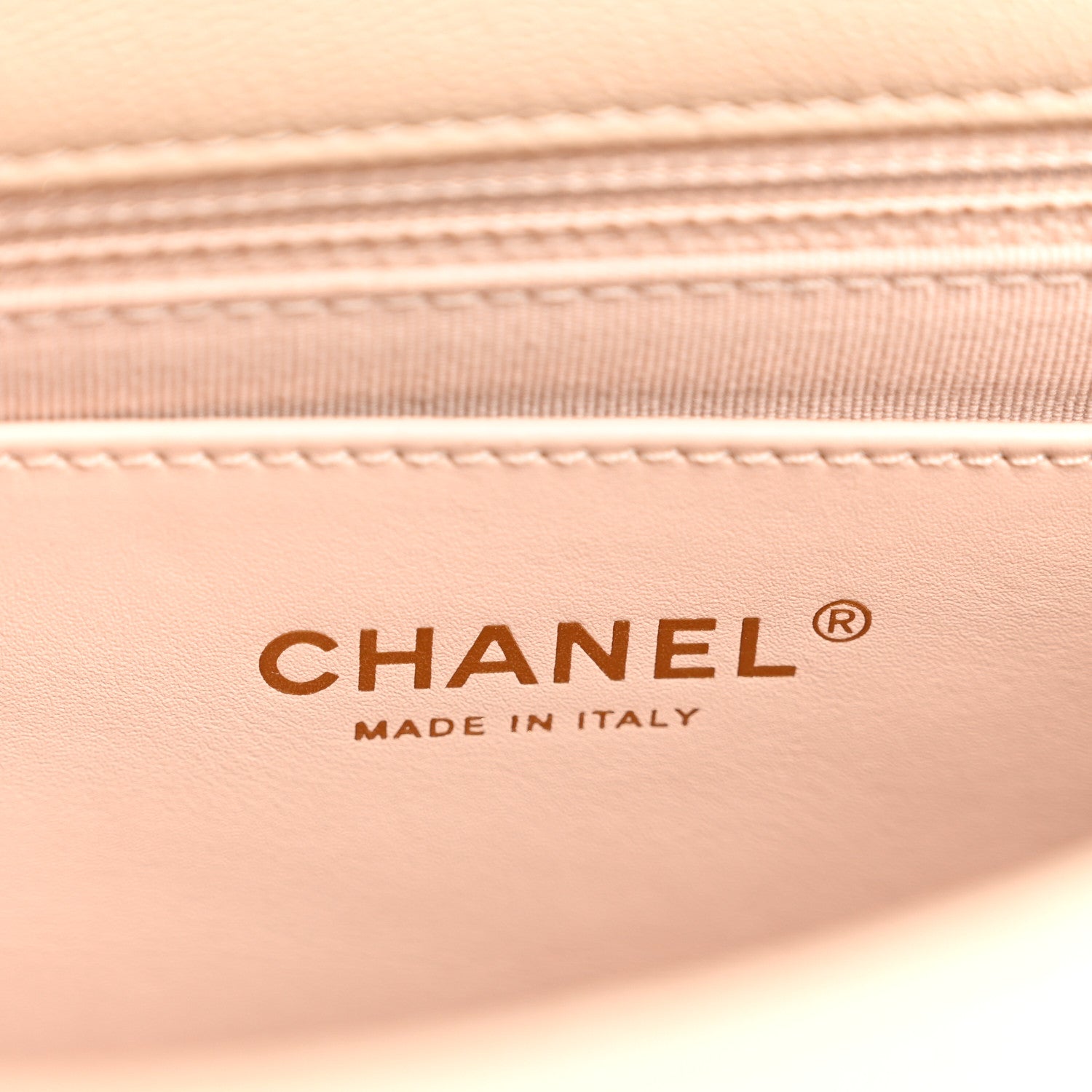 Chanel Shiny Caviar Quilted Mini Top Handle Flap Ecru 6 of 10