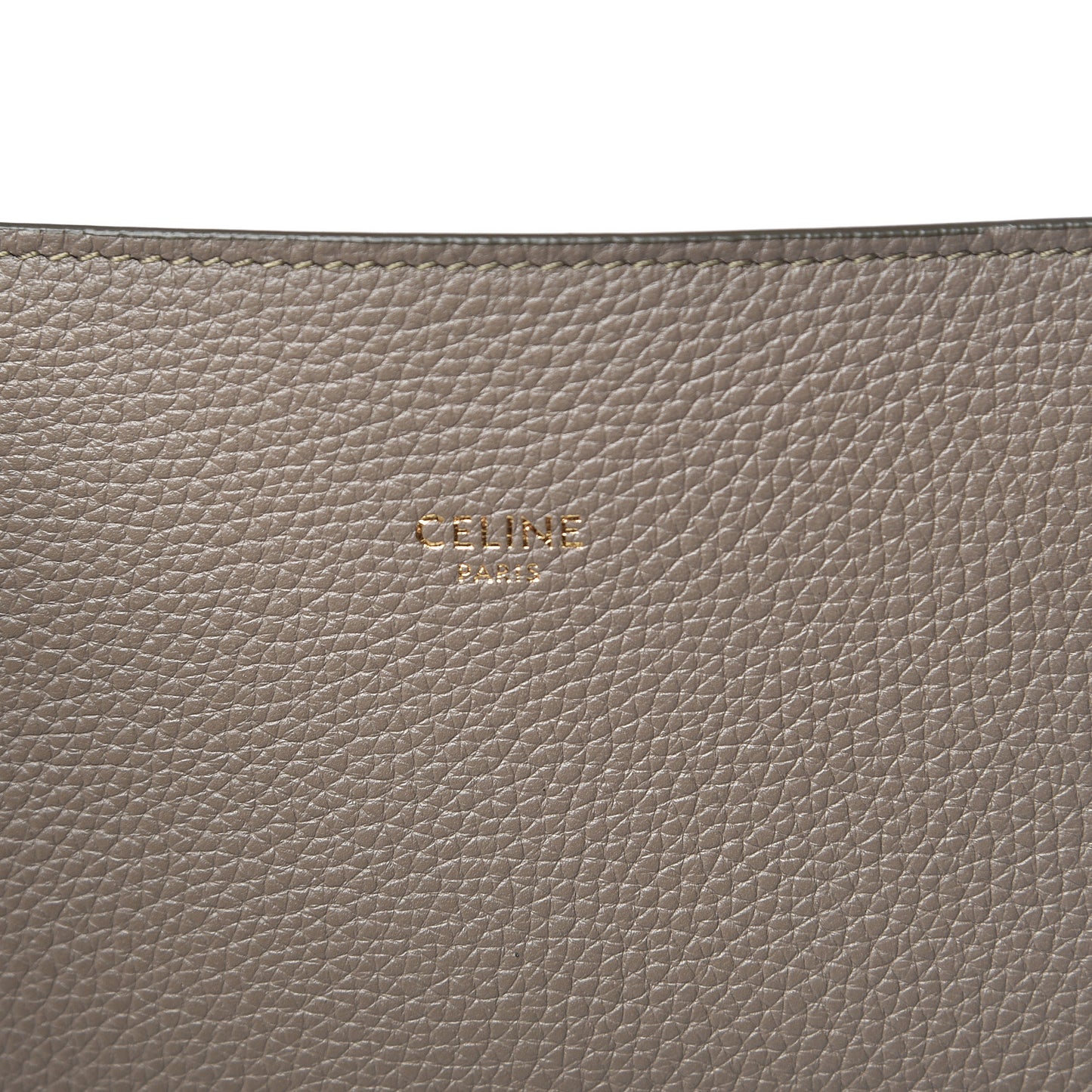 Soft Grained Calfskin Small Belt Cabas Phantom Taupe