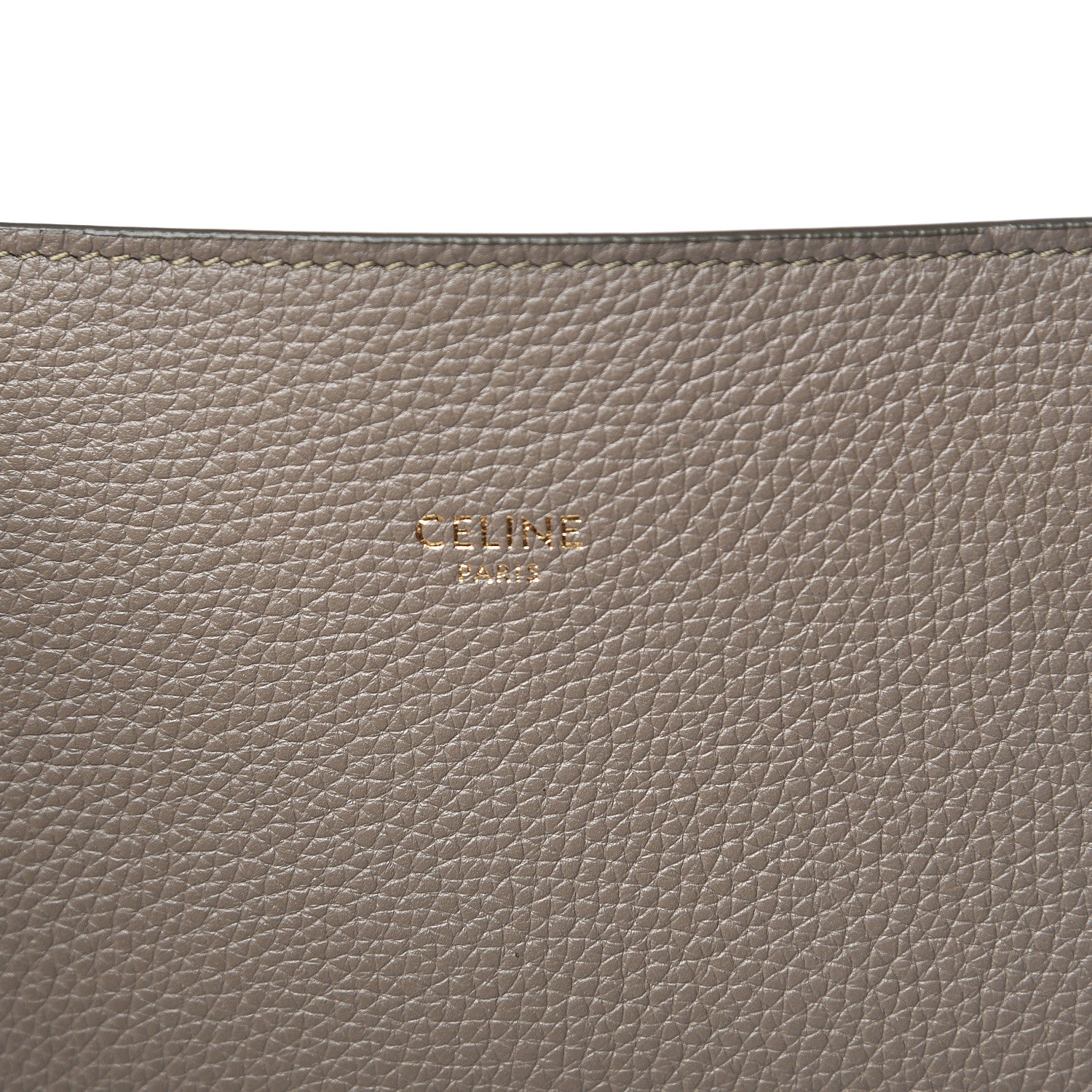 Celine Soft Grained Calfskin Small Belt Cabas Phantom Taupe 11 of 12