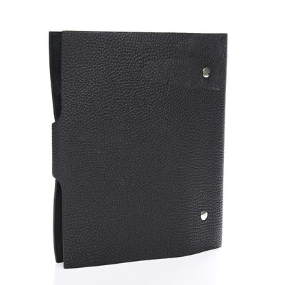 Hermes Togo Ulysse MM Notebook Cover Black 2 of 5