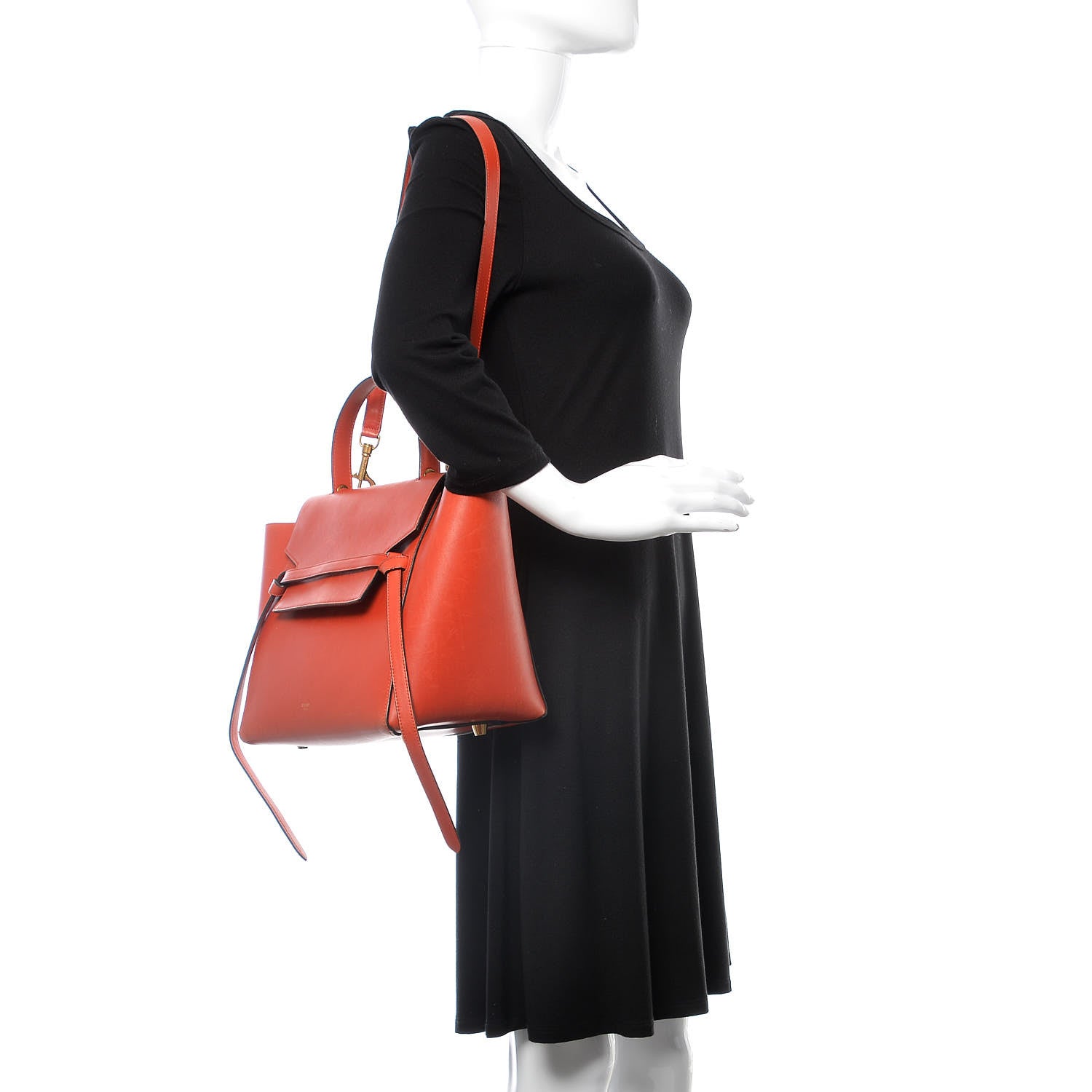 Celine Smooth Calfskin Mini Belt Bag Brick 2 of 17