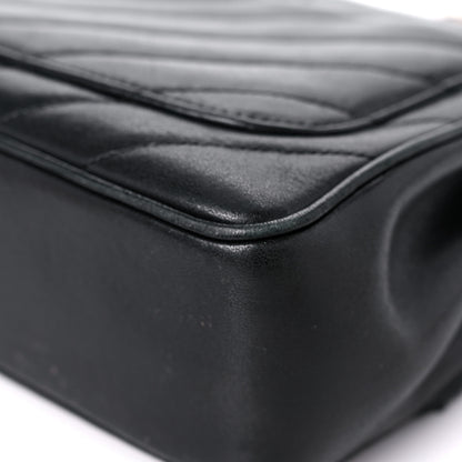 Chanel Lambskin Quilted Jumbo Coco Vintage Flap Black 10 of 22