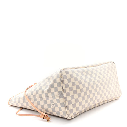 Louis Vuitton Damier Azur Neo Neverfull GM Rose Ballerine 4 of 11