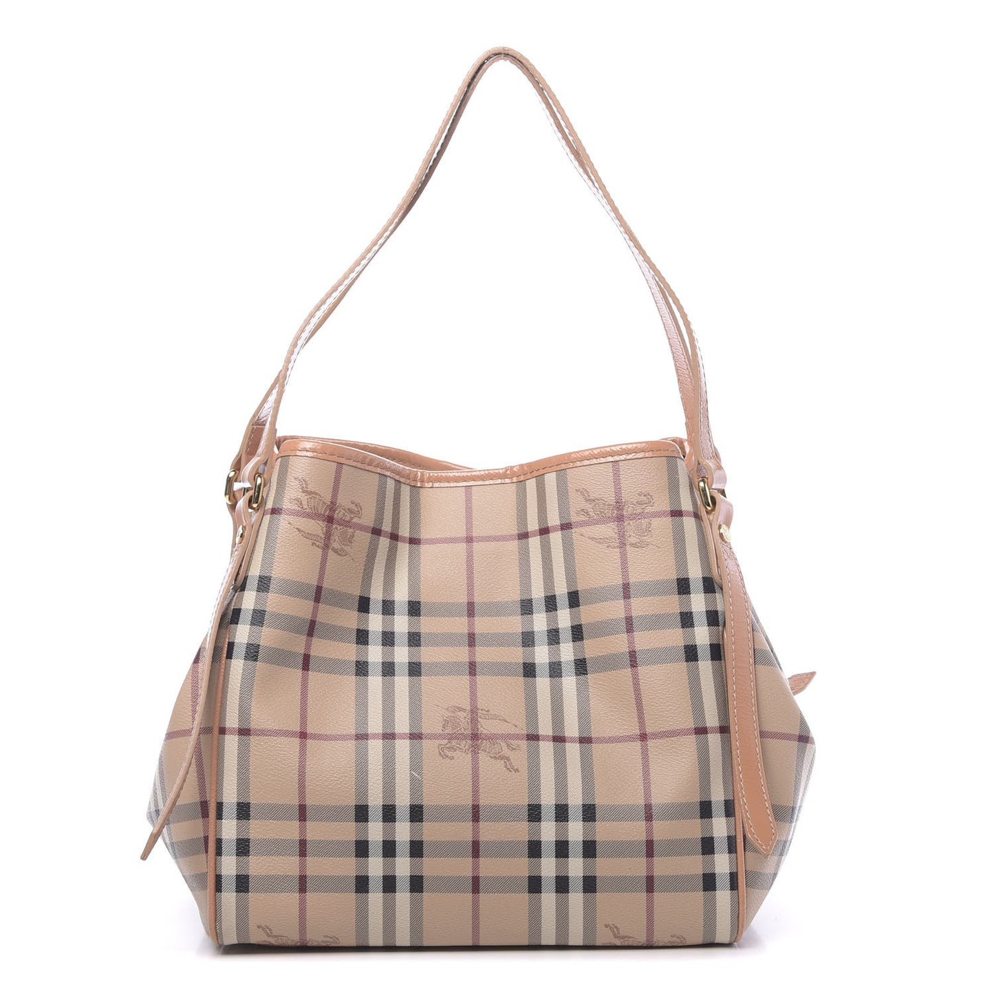 Haymarket Check Small Canterbury Tote Pale Coral Pink