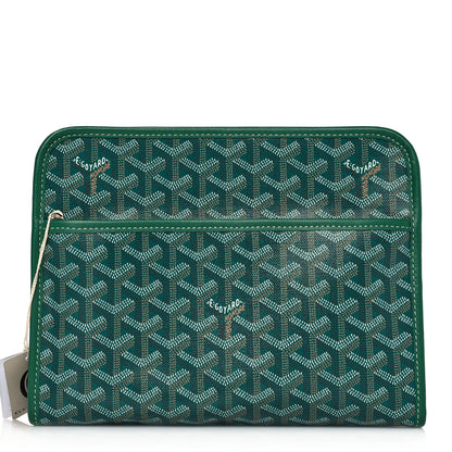 Goyard Goyardine Jouvence Toiletry Pouch Green 1 of 9