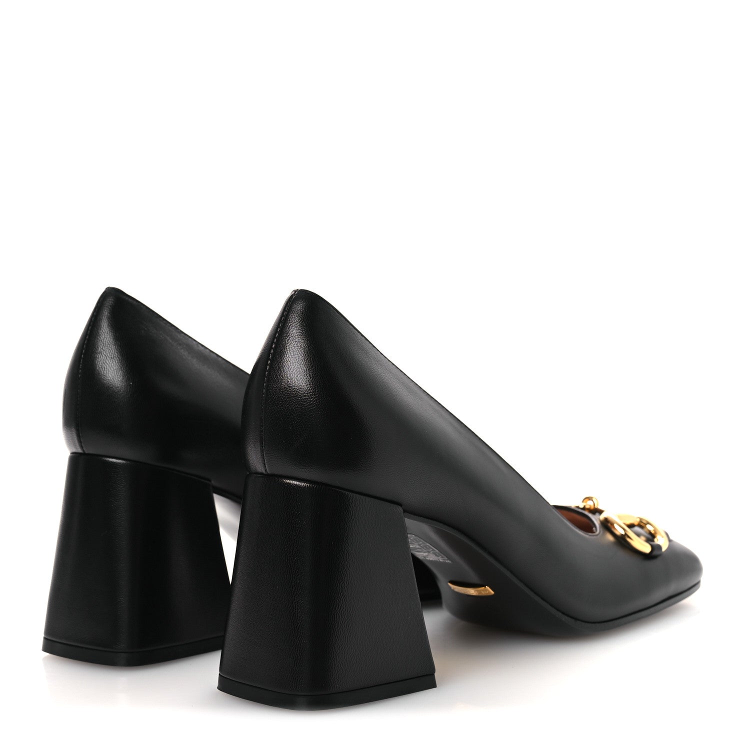 Gucci Malaga Kid Horsebit 75mm Pumps 40 Black 5 of 11