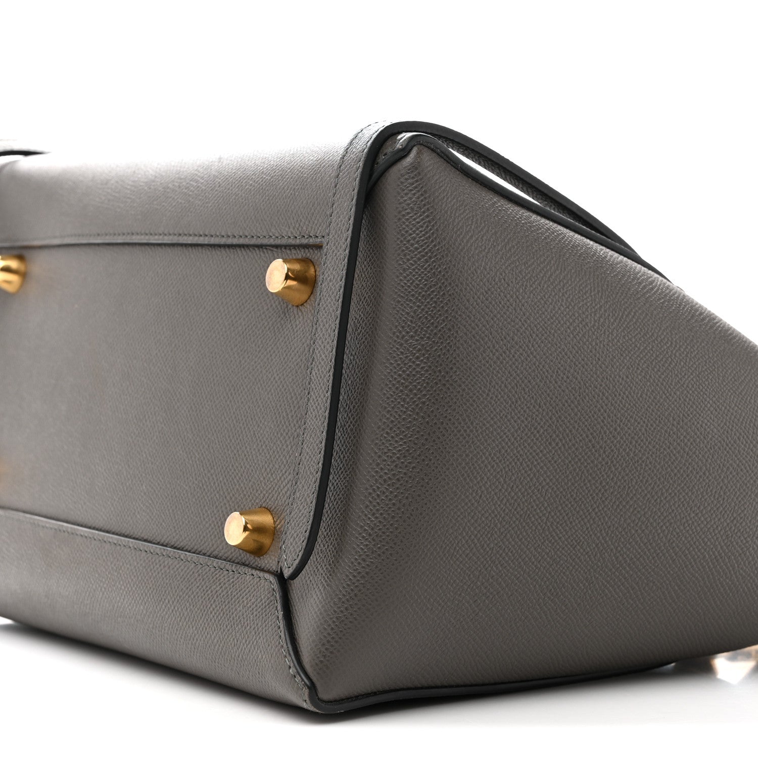 Celine Grained Calfskin Mini Belt Bag Grey 11 of 14