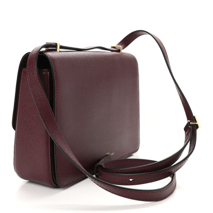 Marc Jacobs Textured Calfskin The J Link Shoulder Bag Burgundy 3 of 11