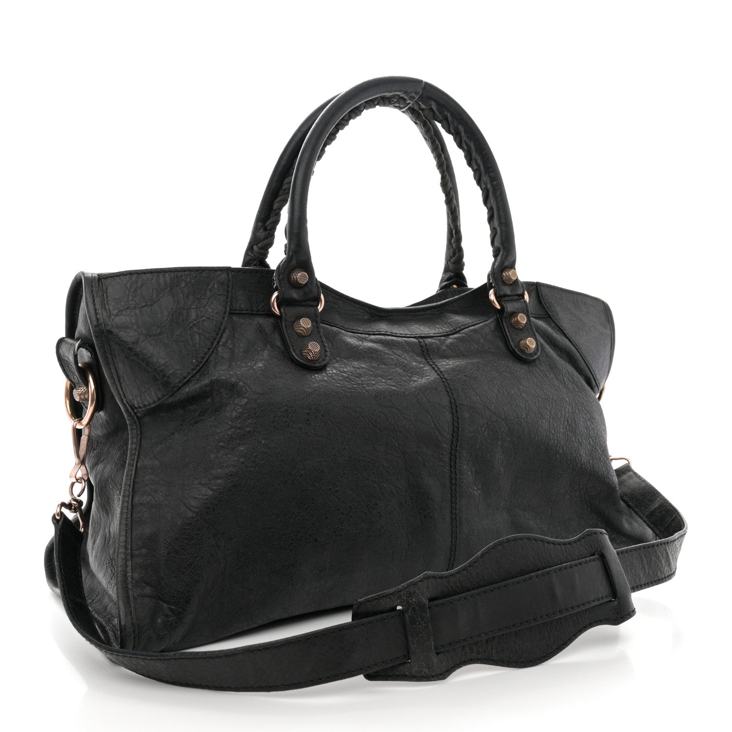 Balenciaga Agneau Giant 12 Rose Gold Hardware Part Time Black 3 of 14