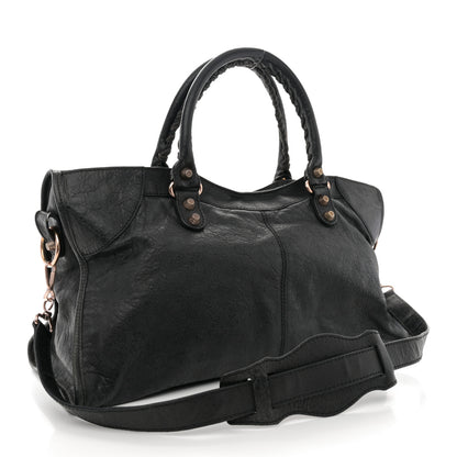 Balenciaga Agneau Giant 12 Rose Gold Hardware Part Time Black 3 of 14