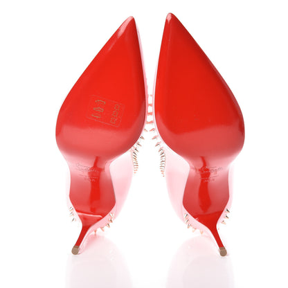 Christian Louboutin Patent Anjalina 85 Pumps 36.5 Eglantine 5 of 8