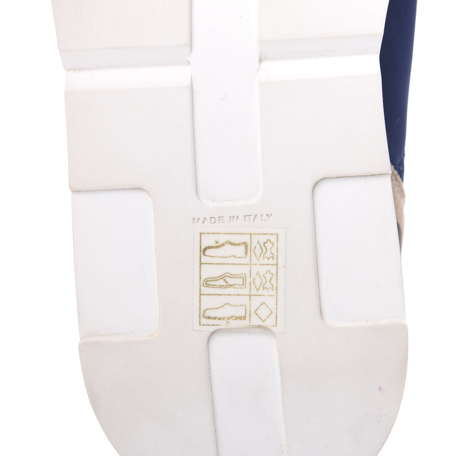 Hermes Technical Canvas Suede Womens Slip On Sneakers 36.5 Blue 7 of 7