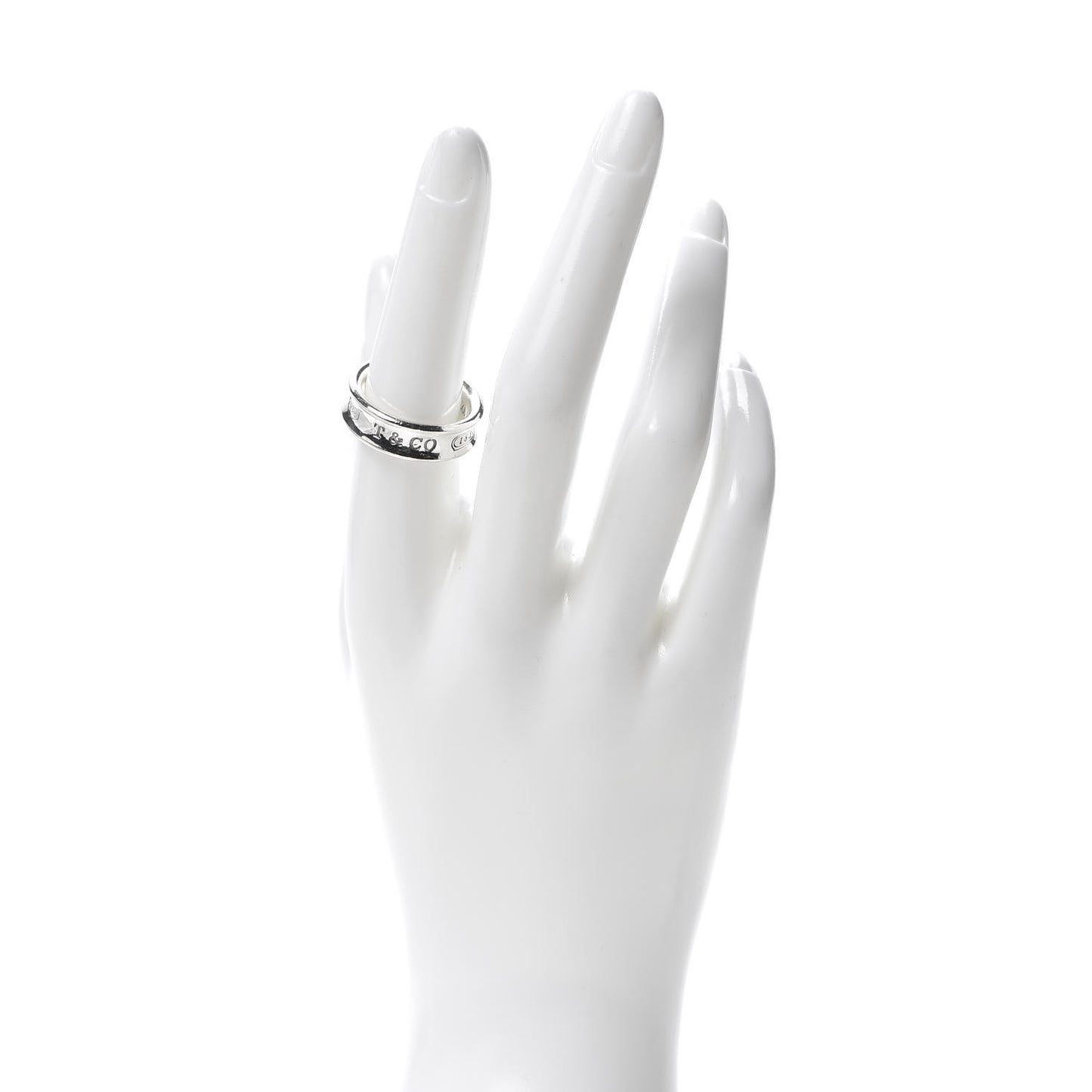 Sterling Silver 1837 Band Ring 56 7.5