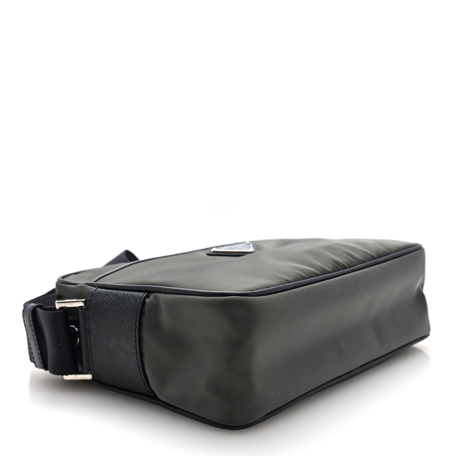 Prada Re-Nylon Saffiano Shoulder Bag Forest Green 4 of 9