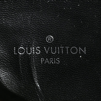 Louis Vuitton Calfskin Monogram Afterglow Platform Ankle Boots 39 Black 8 of 10
