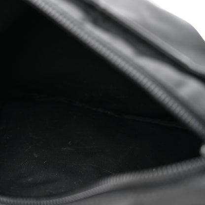 Prada Nylon Vela Flat Messenger Bag Black 8 of 11