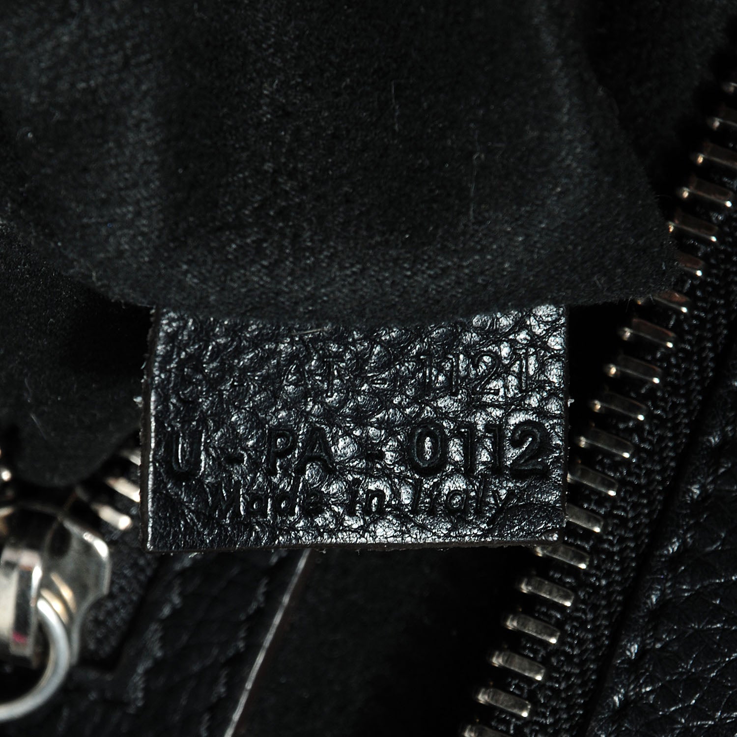 Celine Drummed Calfskin Mini Luggage Black 7 of 8