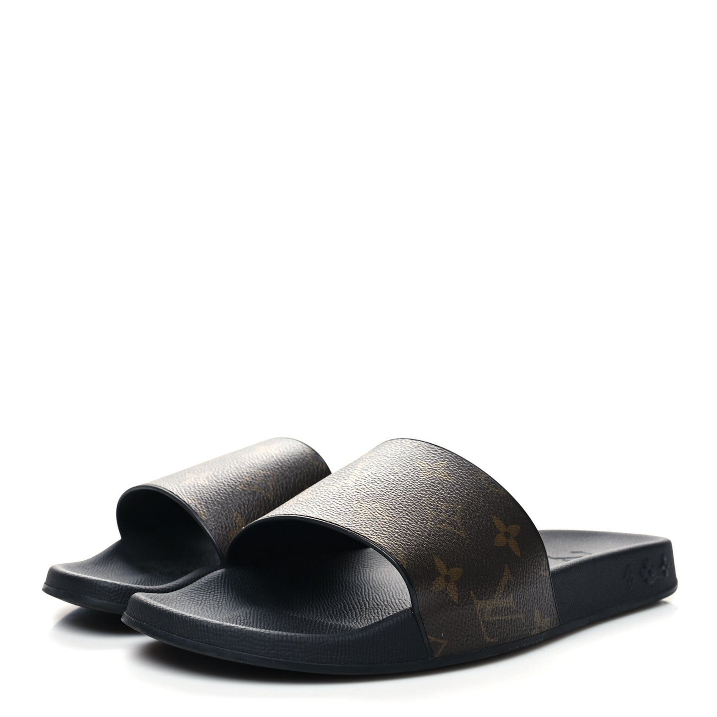 Monogram Sunbath Slide Sandals 8.5