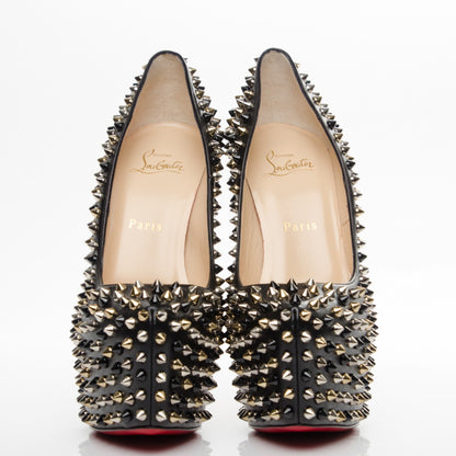 Christian Louboutin Nappa Daffodile Spikes 160 Pumps 39.5 Black 2 of 7