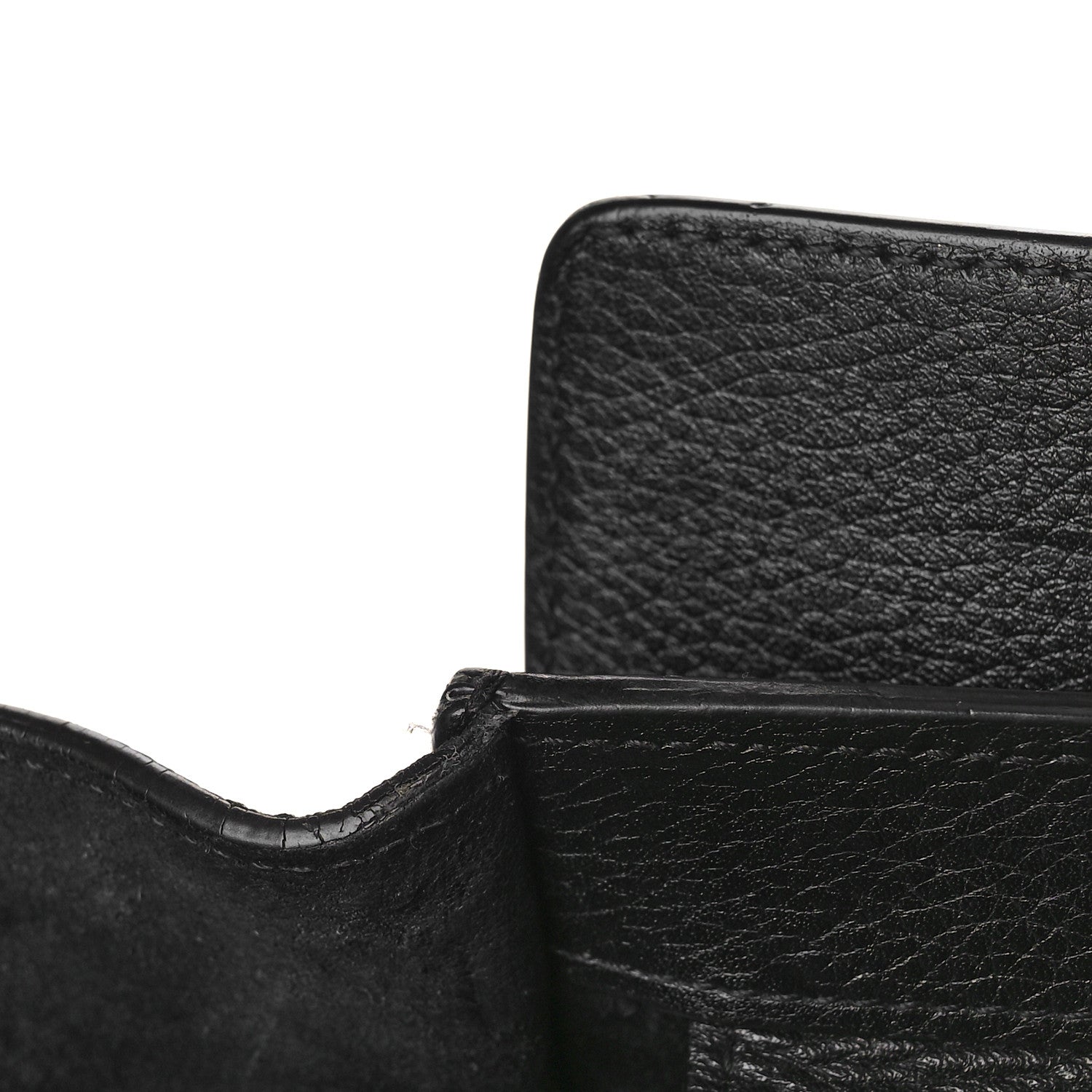 Celine Drummed Calfskin Mini Luggage Black 13 of 14