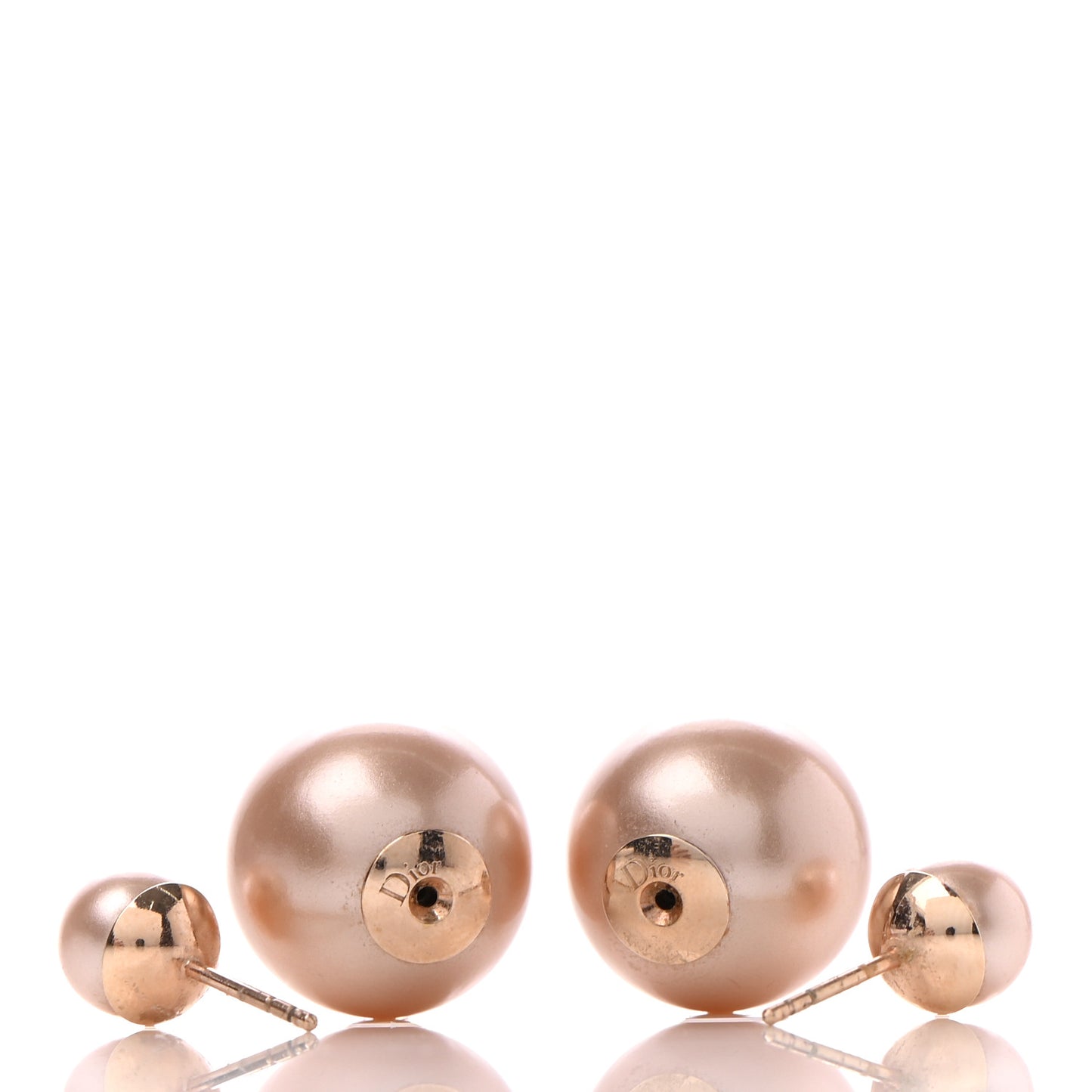 Pearl Mise En Dior Tribal Earrings Pink