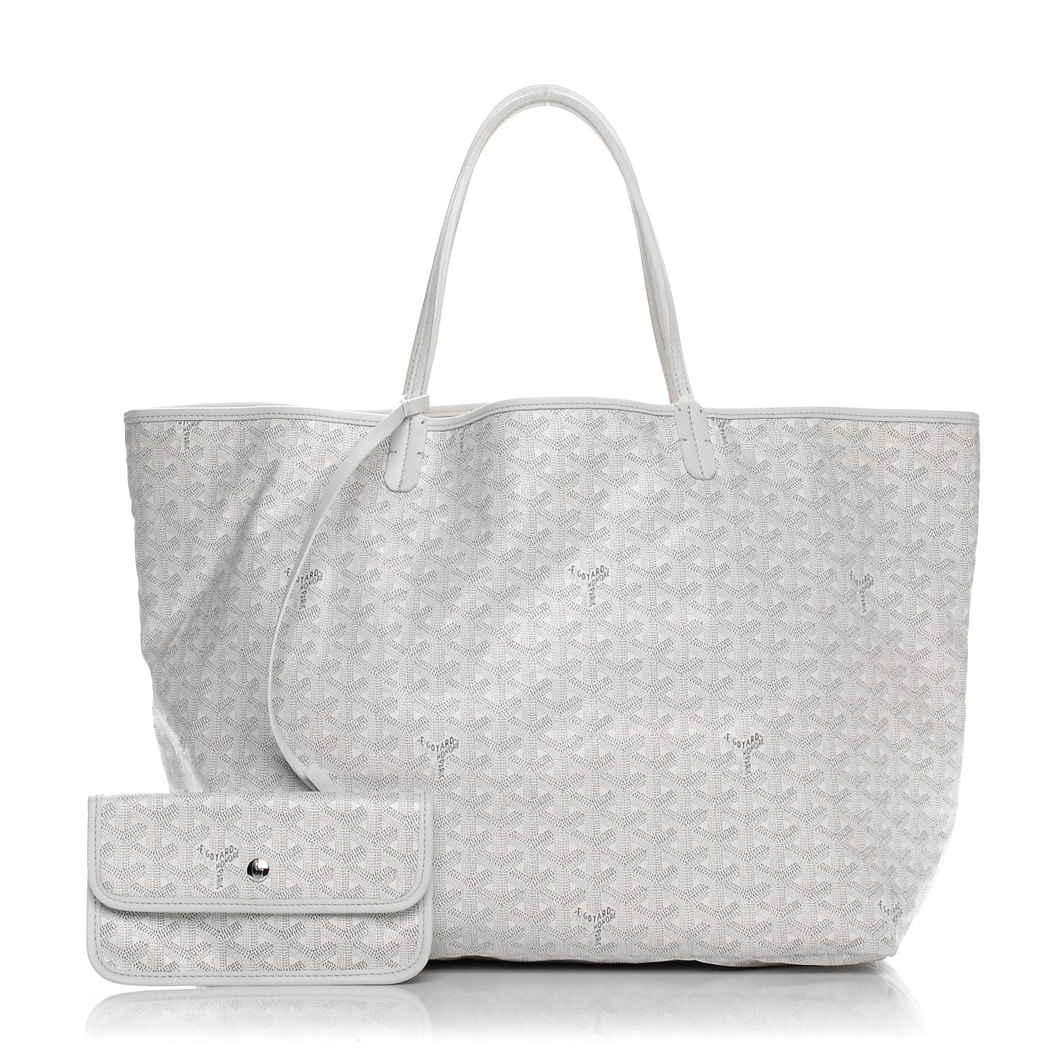 Goyard Goyardine Saint Louis GM White 1 of 10