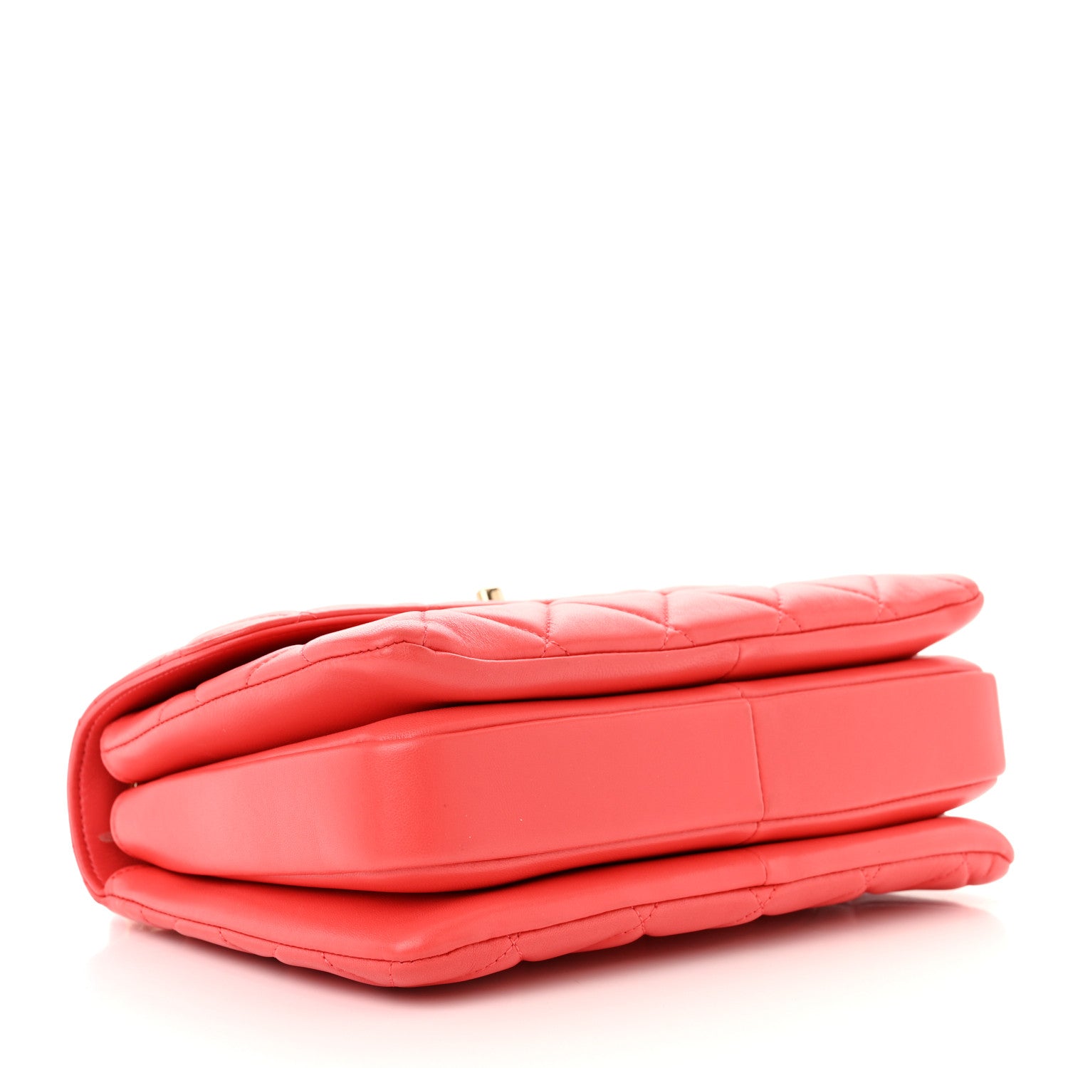 Chanel Lambskin Quilted Small Trendy CC Flap Dual Handle Bag Red 4 of 12