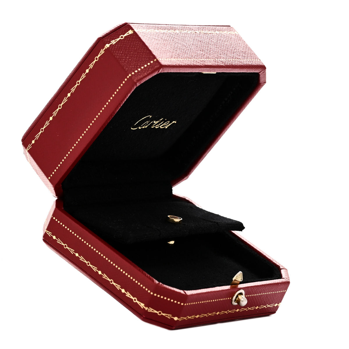 18K Yellow Gold LOVE Single Earring