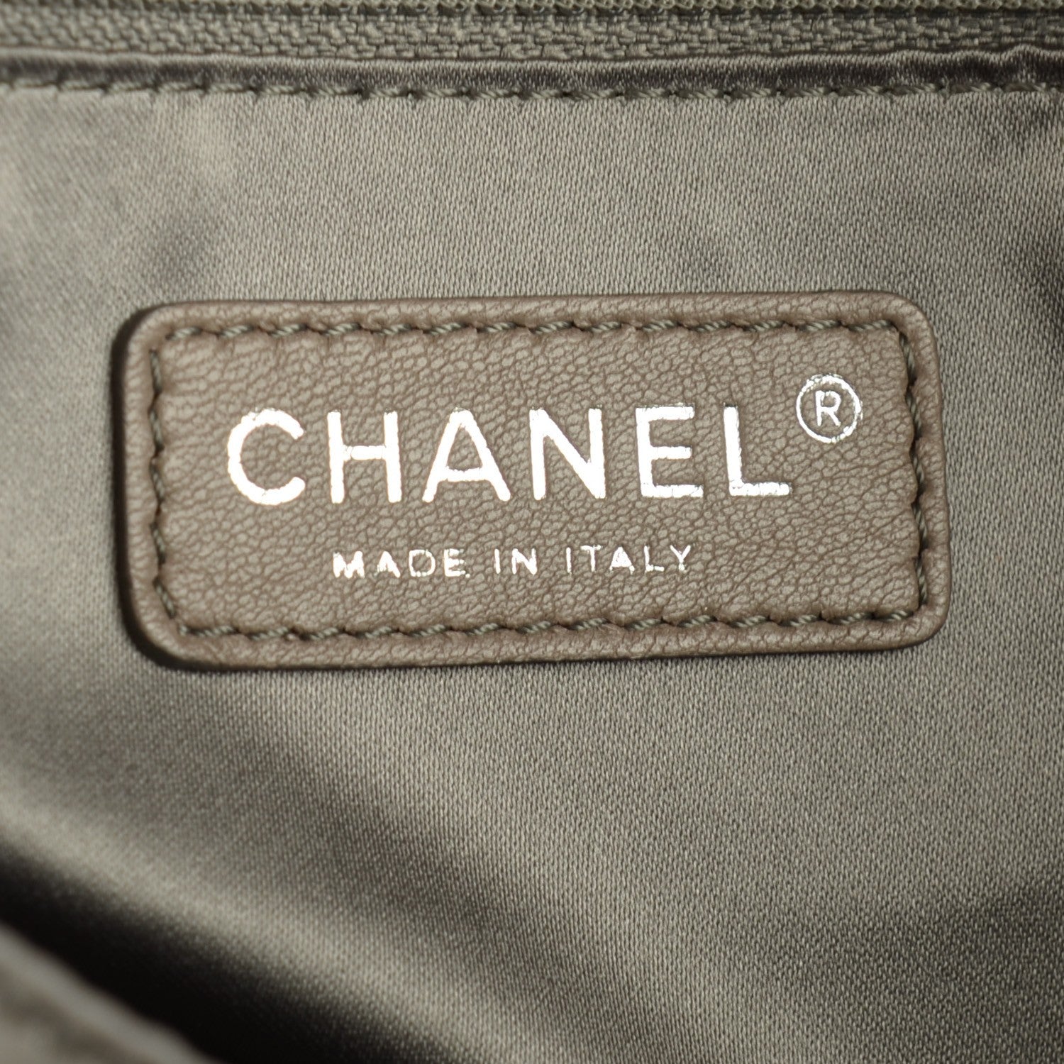 Chanel Tweed Lambskin Drawstring Tweedy Tote Black 5 of 7