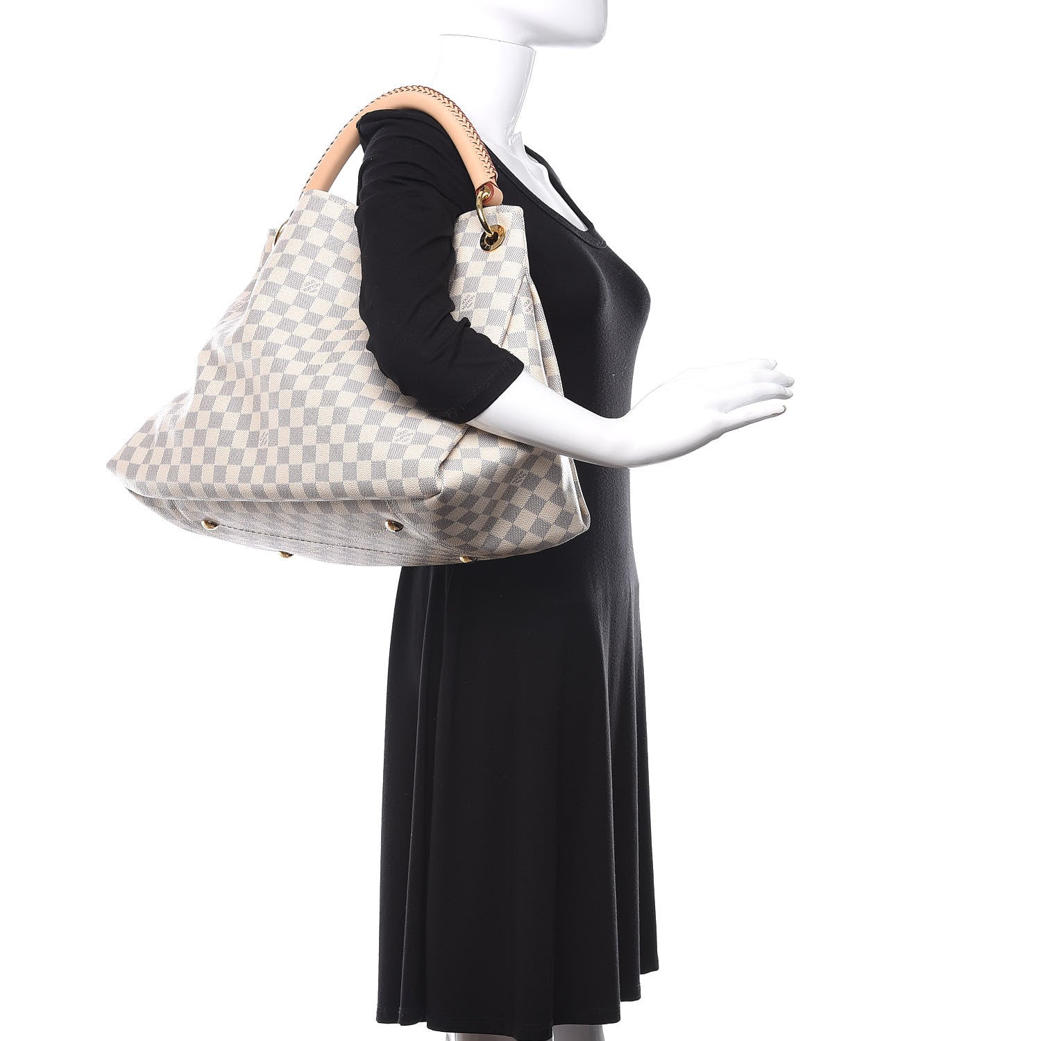 Louis Vuitton Damier Azur Artsy MM 2 of 10