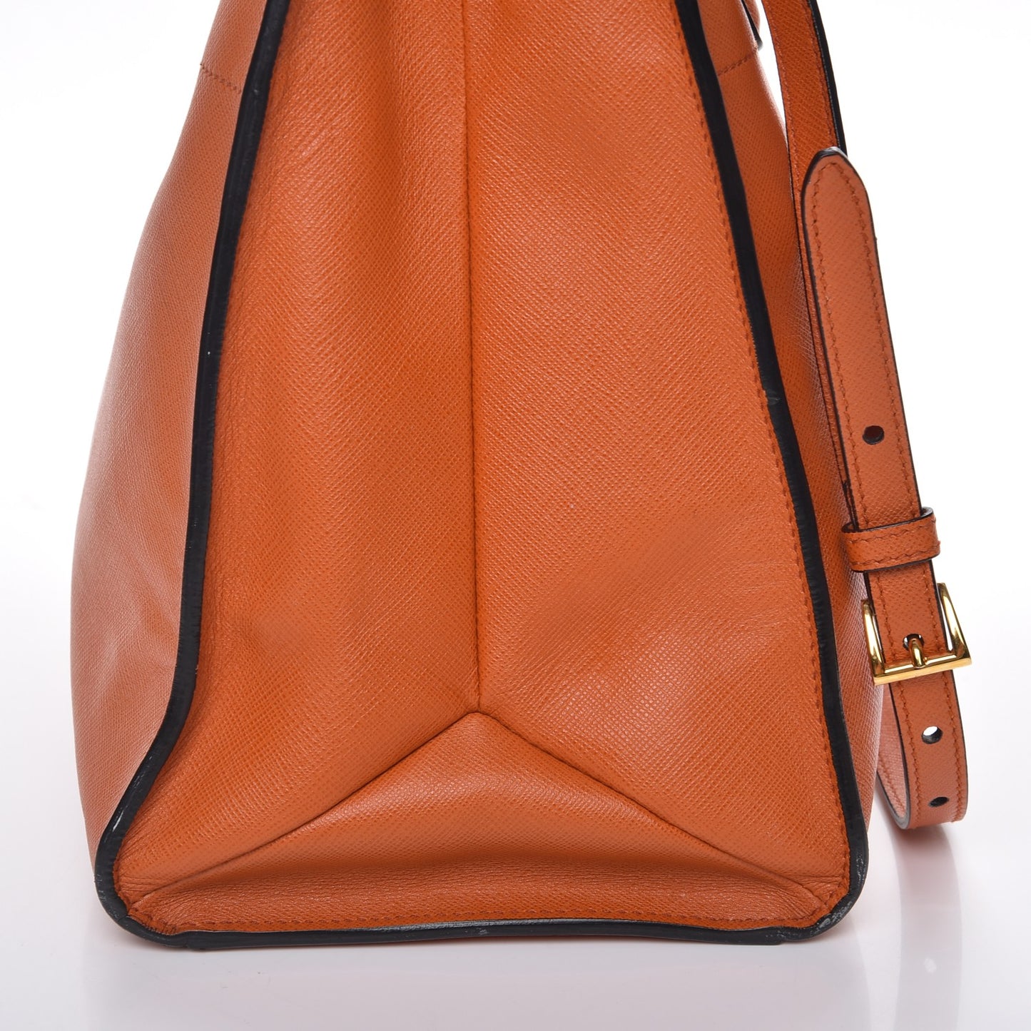 Saffiano Soft Tote Papaya